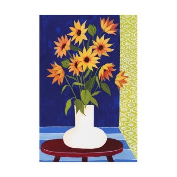 Grace Popp 'Flowers For Friday Ii' Canvas Art, 16x24, Trademark Fine Art, Mfr#: WAG10033-C1624GG
